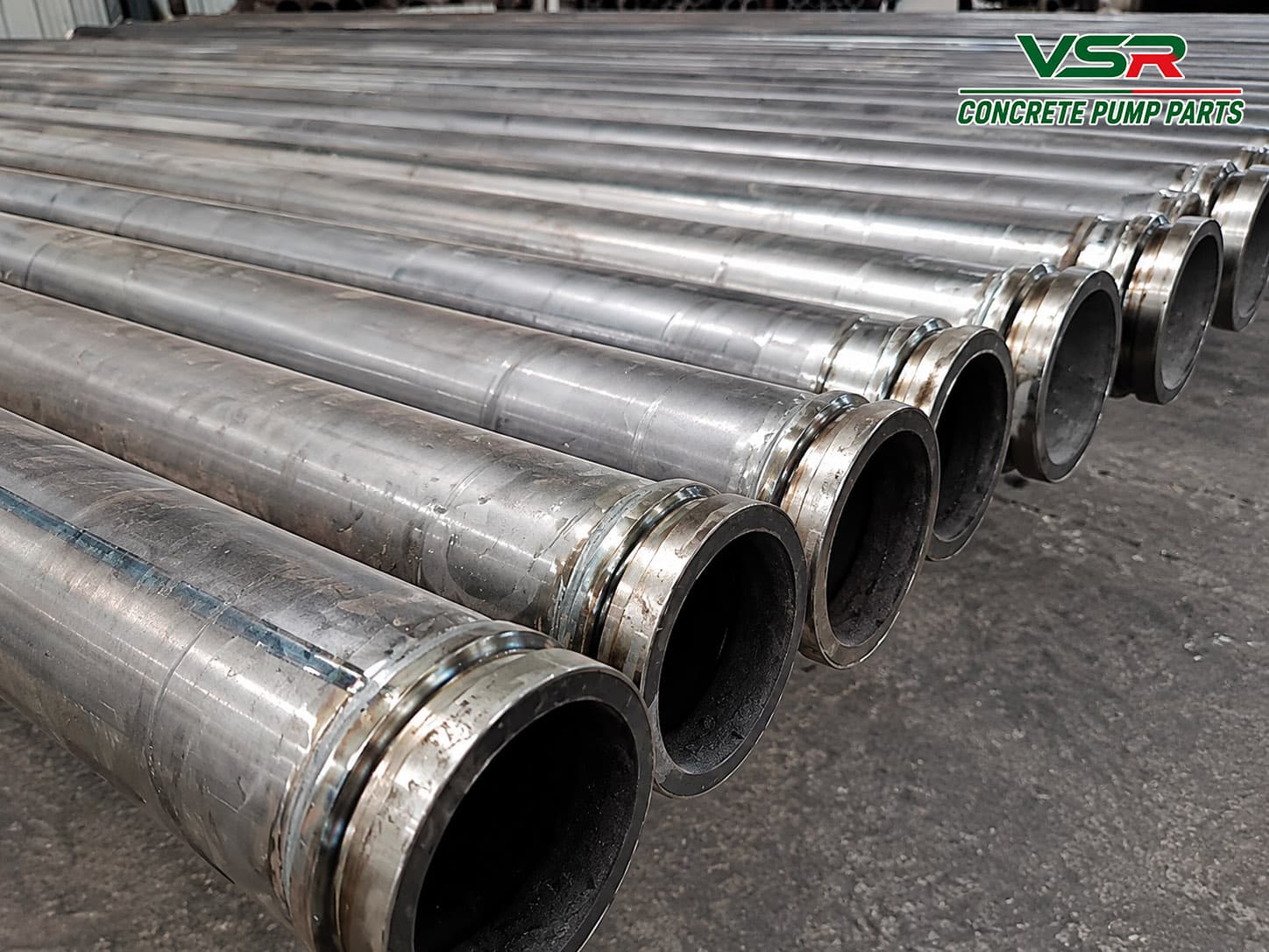 Concrete pump straight delivery pipe product series